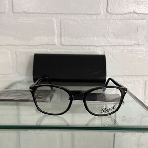 Persol Black 3007-V 95 eyeglasses Men’s RX demo lense